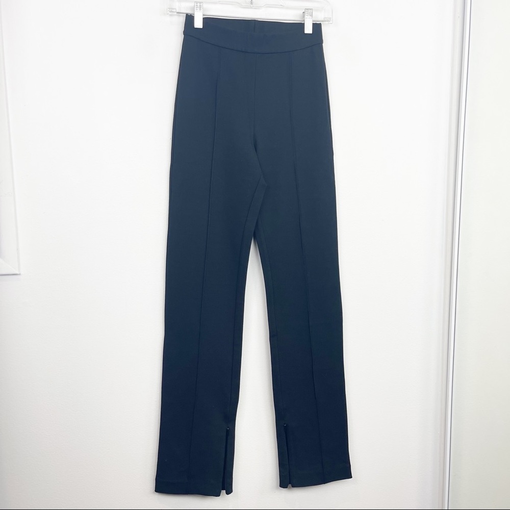 & Other Stories Black Stretchy Trouser Pant Size 2 Womens